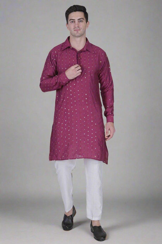 Wine Royale Kurta