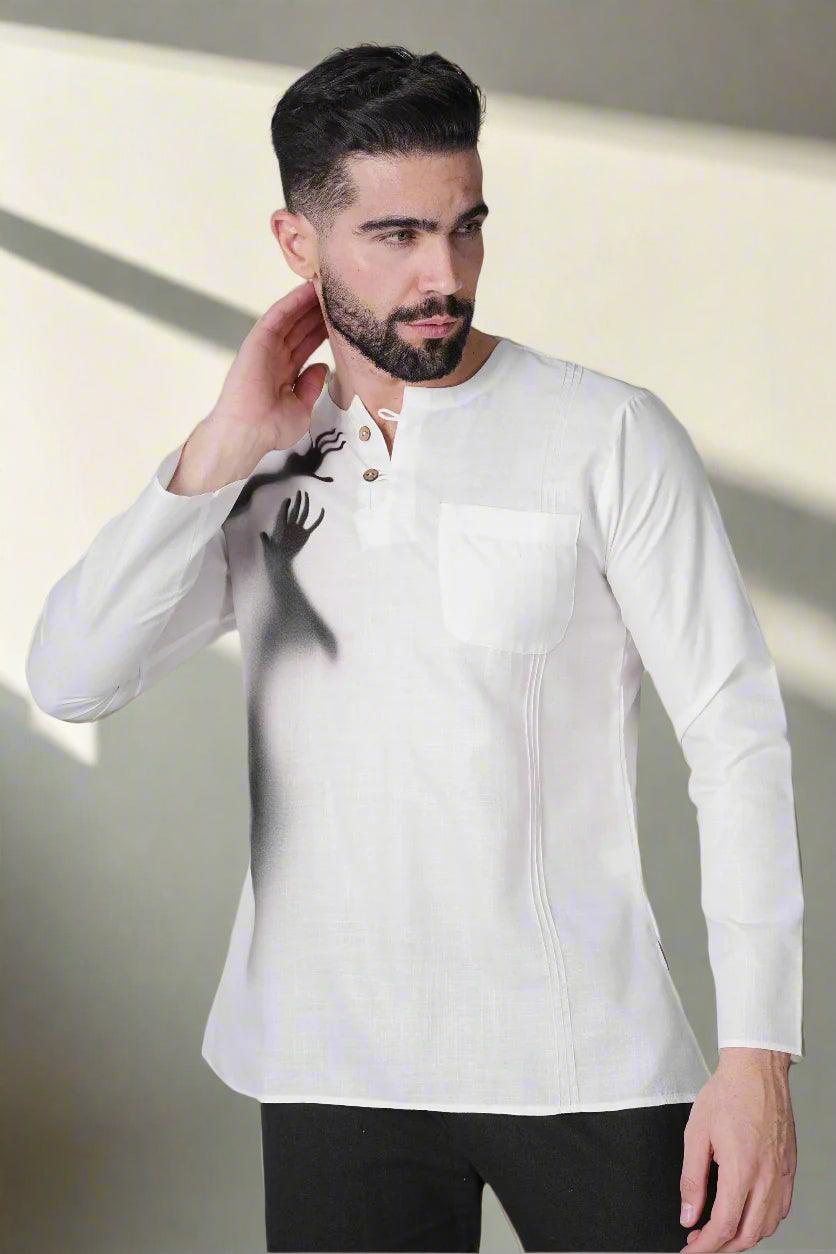 Shadow Embrace Kurta - Nirmal Online