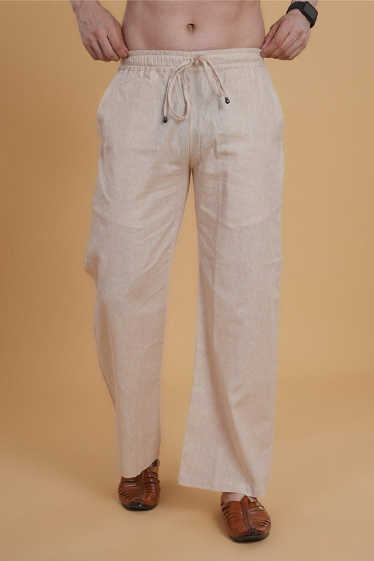 Men's Cream line touch cotton Pajama