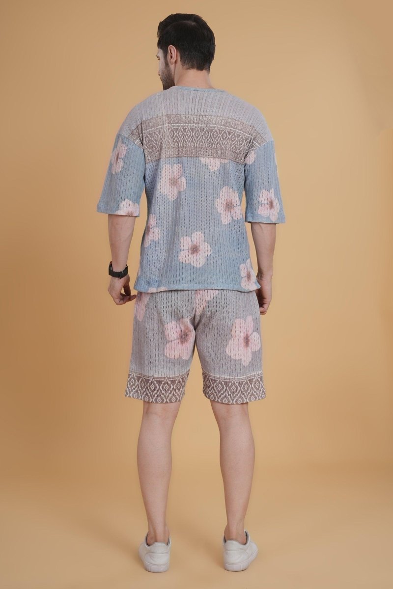 Island Bloom Crochet Short