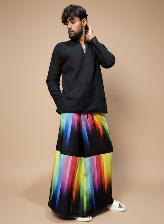 Vibrant Waves multicolor Pajamalungi