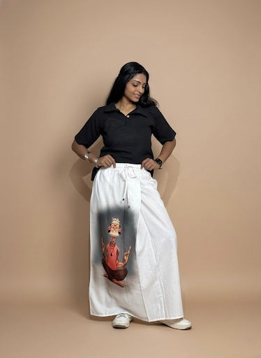 Women Peaceful Flamingo digital print Pajamalungi