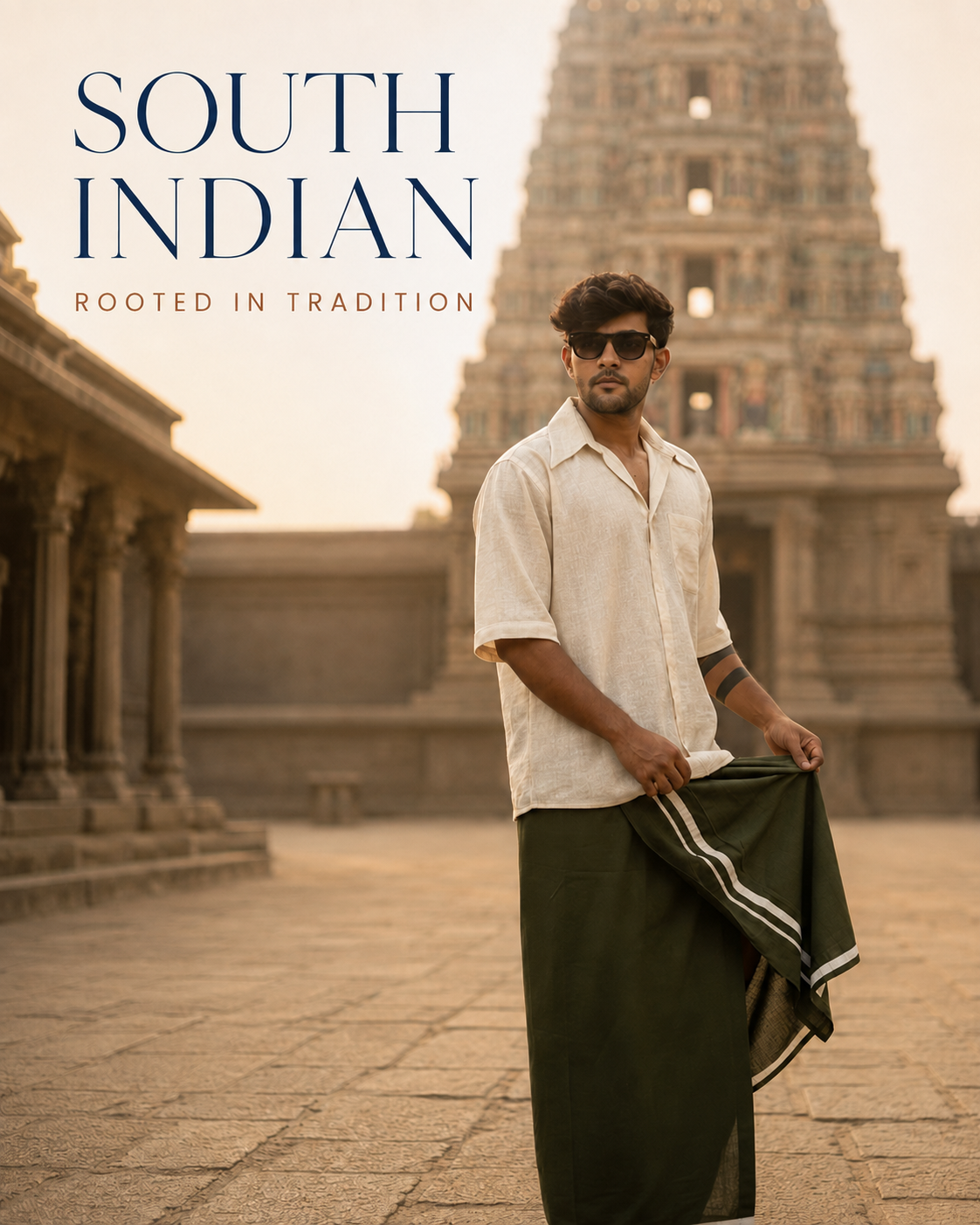 South Indian Men's Pajamalungi