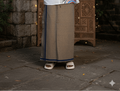 Brown color with dark blue stripes pajamalungi for men's