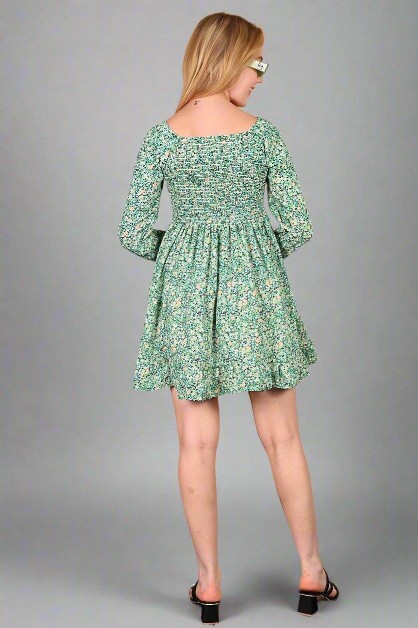 Evergreen Charm Dress - Nirmal Online