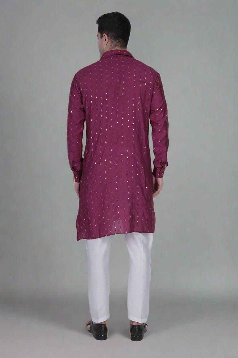 Wine Royale Kurta