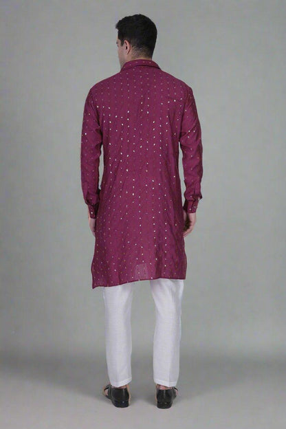 Wine Royale Kurta