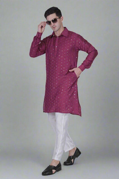 Wine Royale Kurta