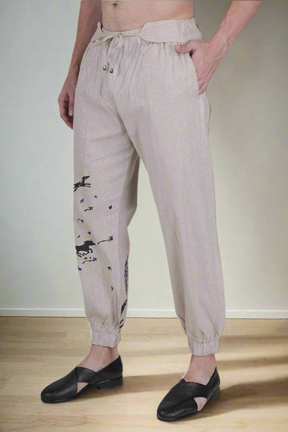 Beiege Horse print men's pajama