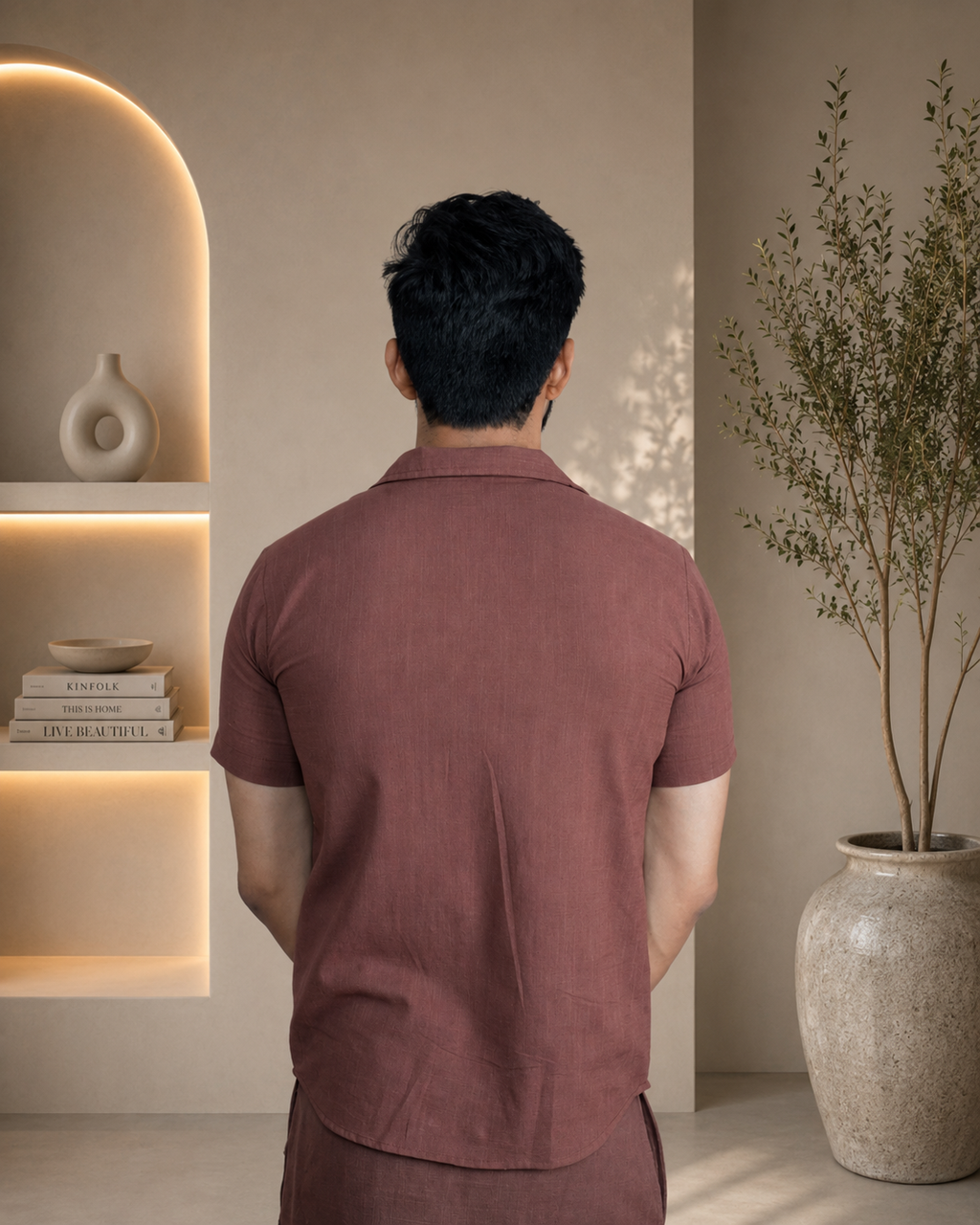 Men's Premium Coffee Brown Shirts