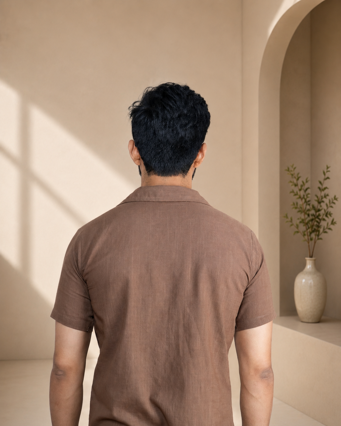 Men's Premium Bee Brown Shirts