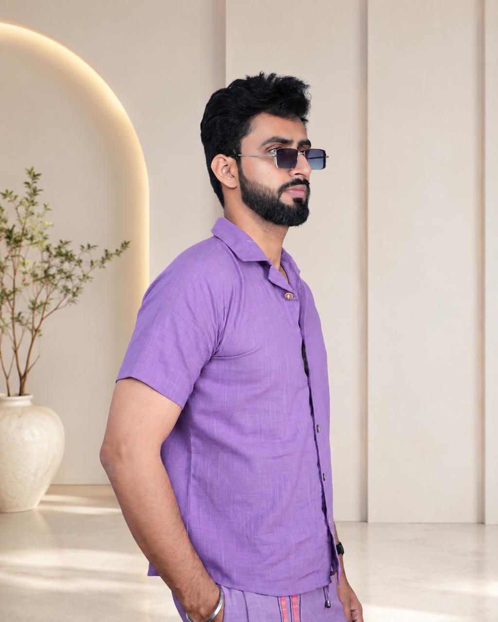 Men's Premium Soft Purple Shirts