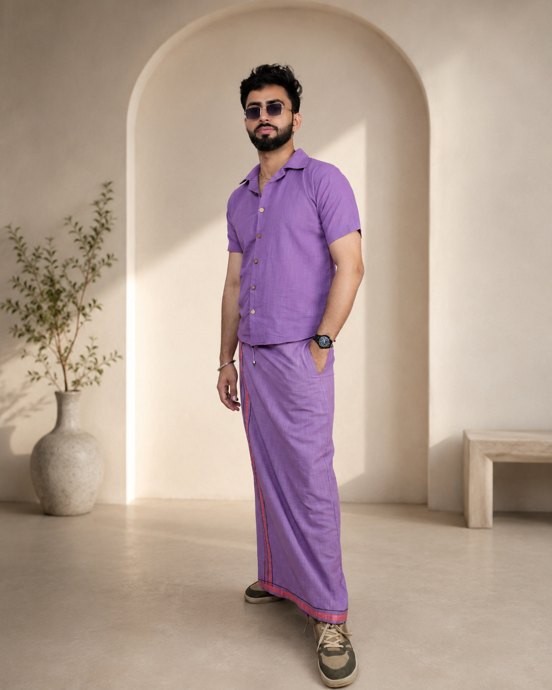 Men's Premium Soft Purple Shirts