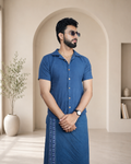 Men's Premium Denim Blue Shirts