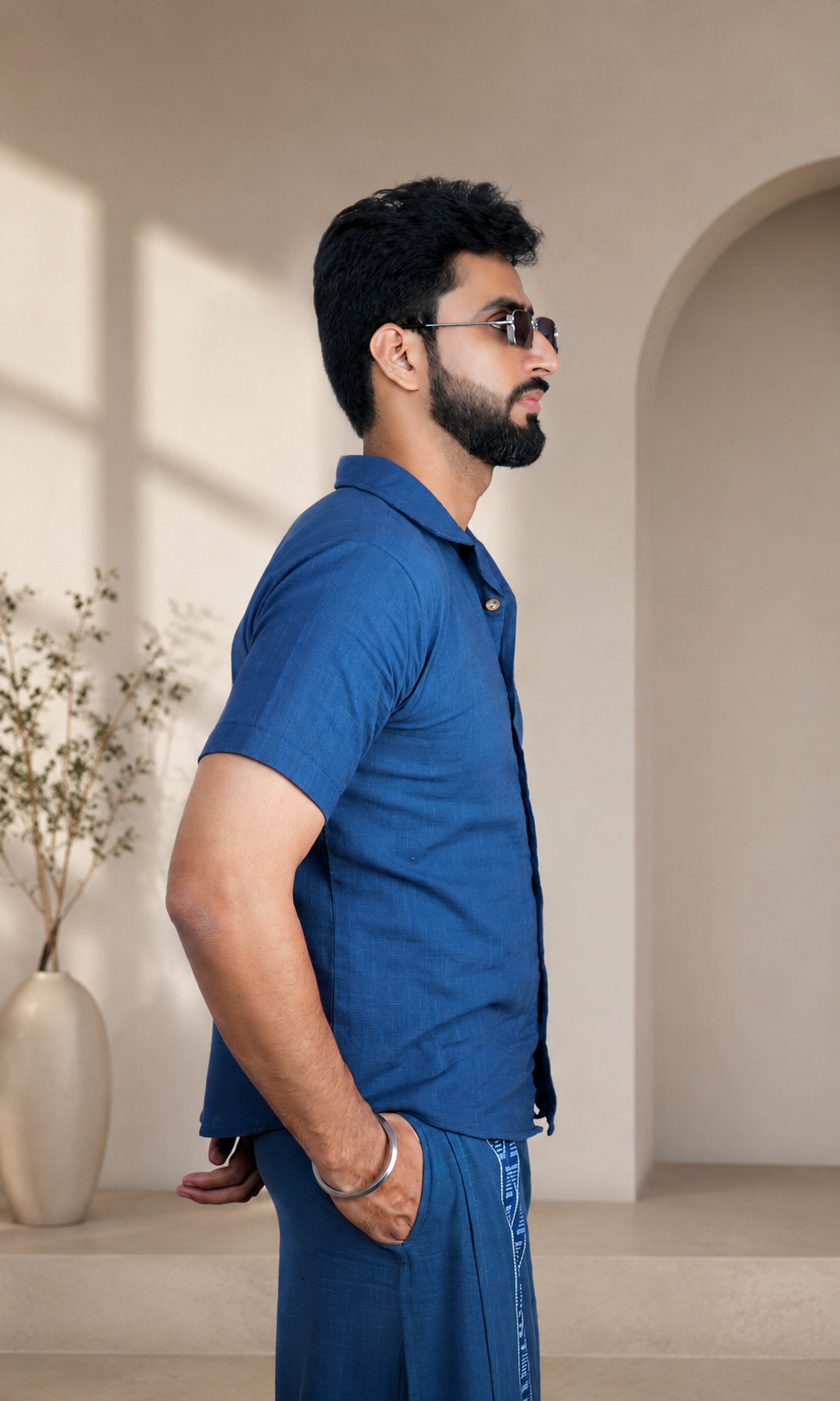 Men's Premium Denim Blue Shirts