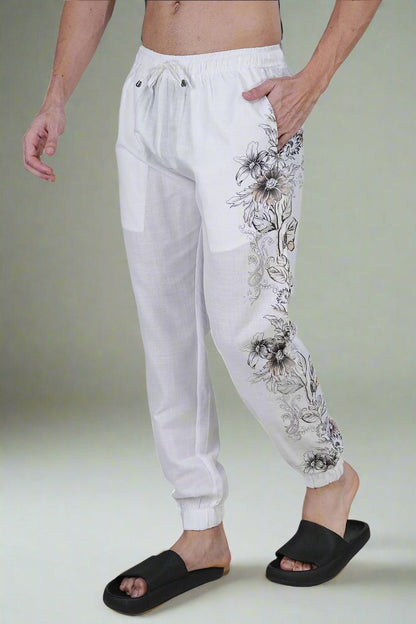 Botanic Breeze Jogger Pajama - Nirmal Online