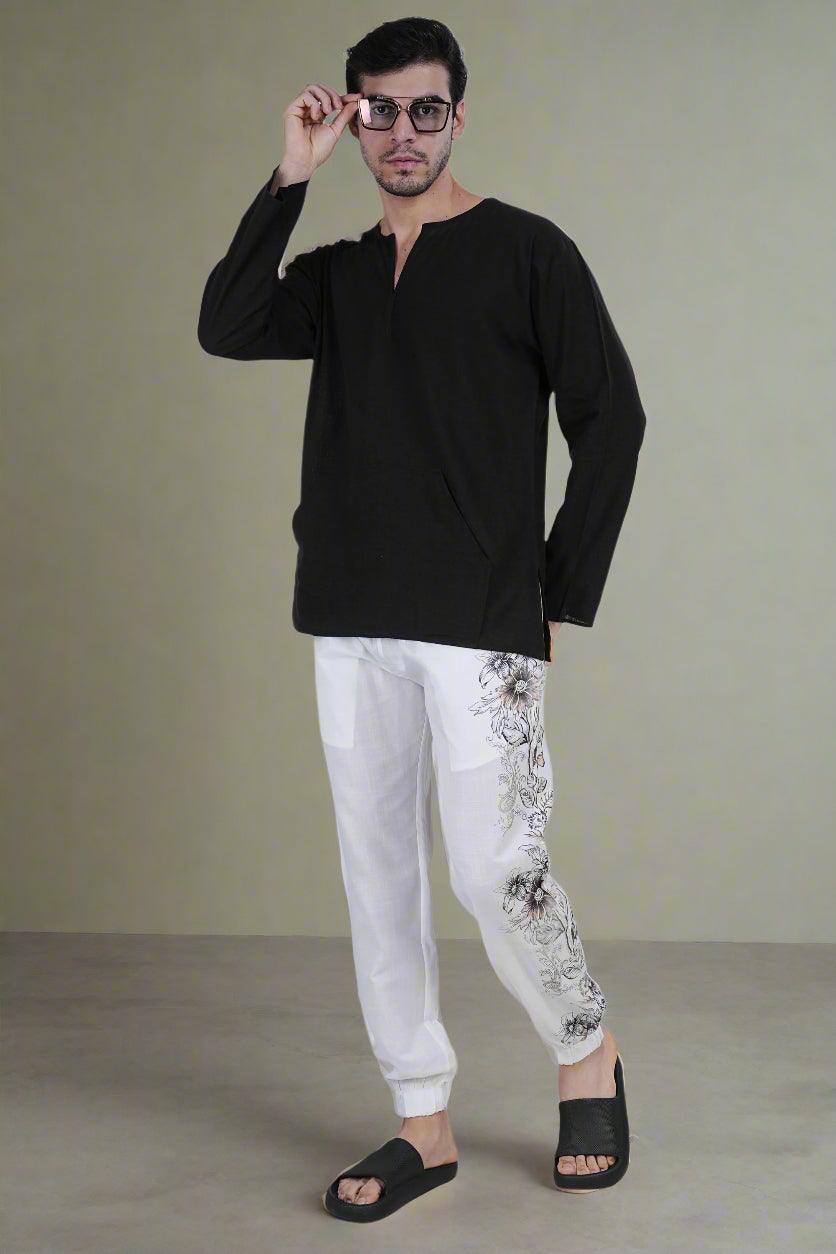 Botanic Breeze Jogger Pajama - Nirmal Online
