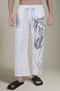 Horse Sketch Comfort Pajama - Nirmal Online