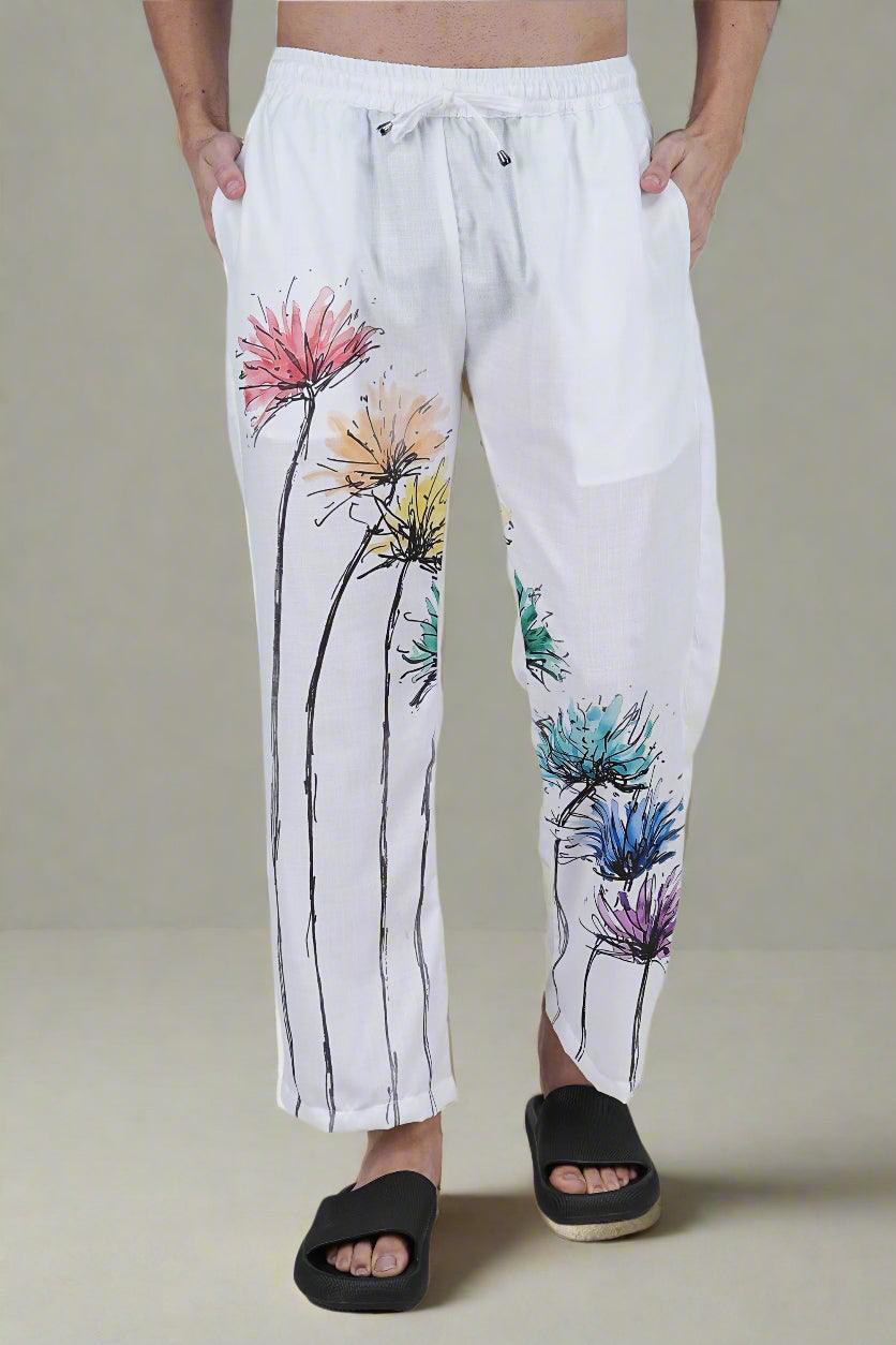 Watercolor Wildflower Pajama - Nirmal Online
