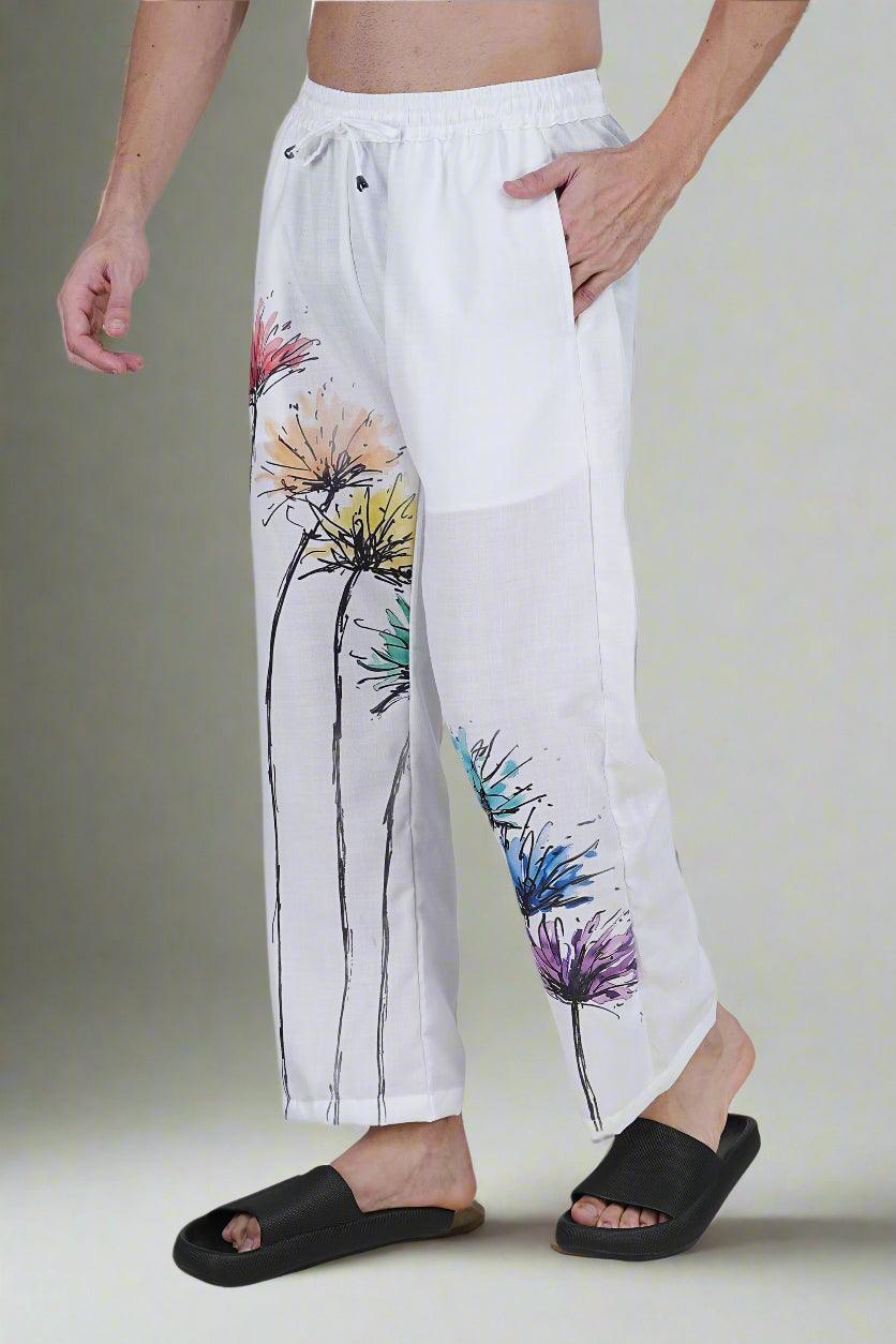 Watercolor Wildflower Pajama - Nirmal Online