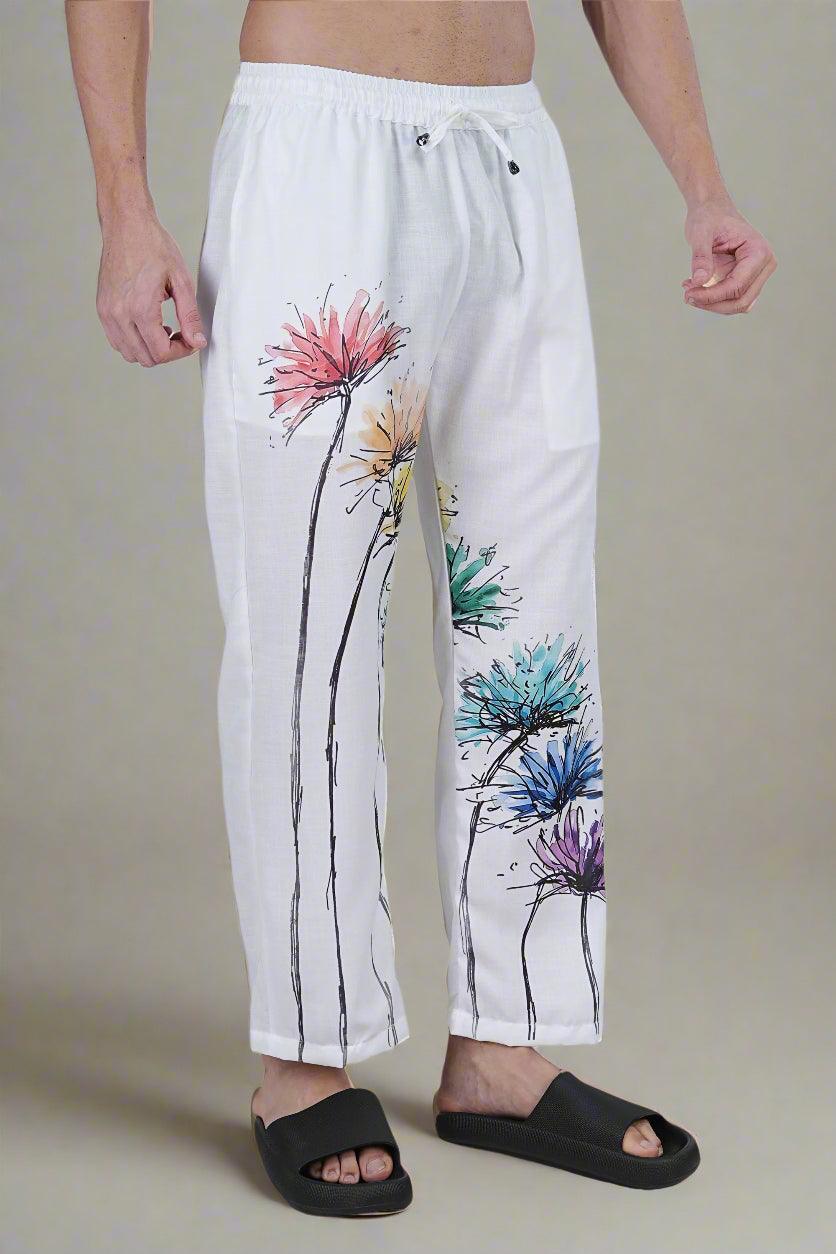 Watercolor Wildflower Pajama - Nirmal Online