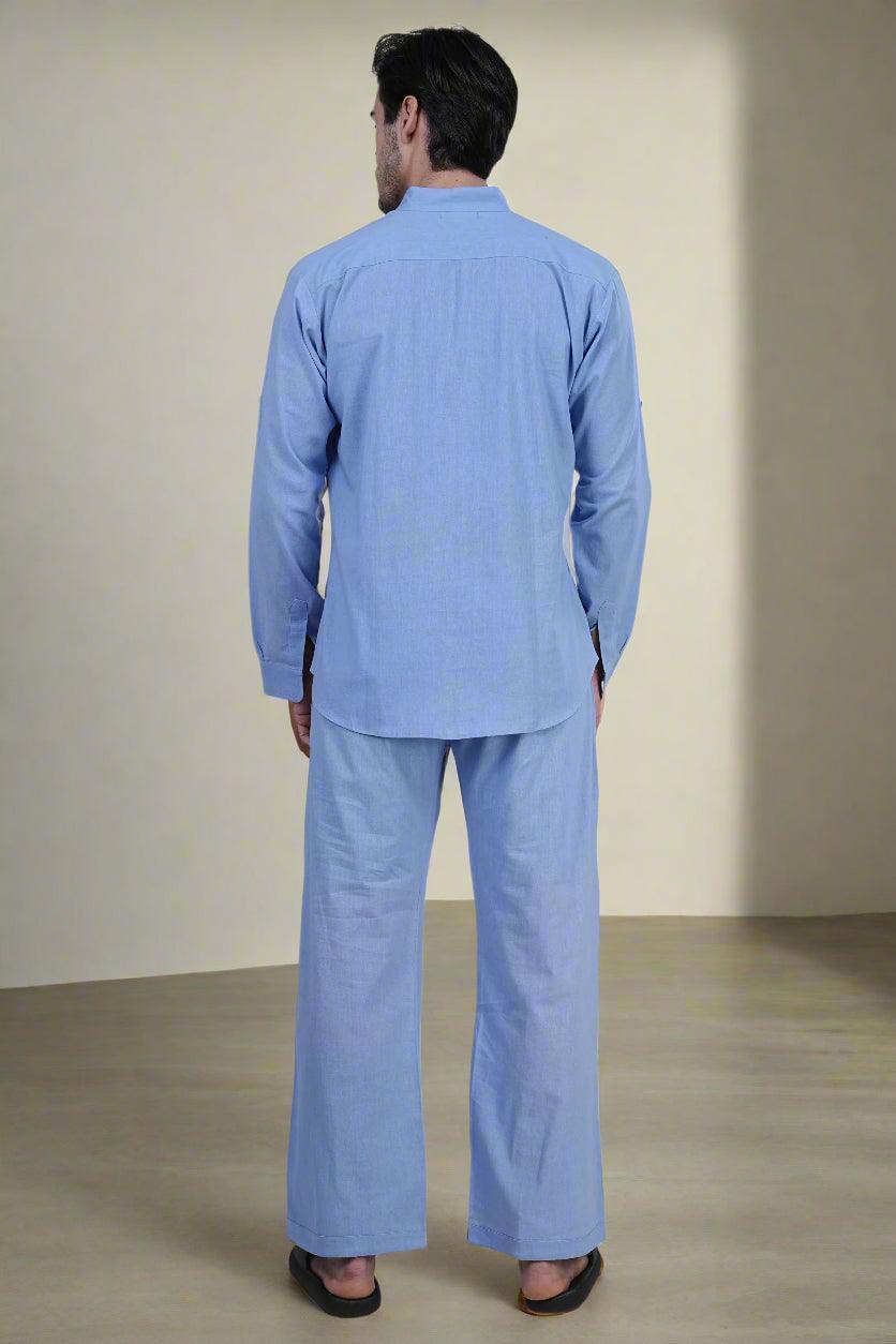 Serene Sky Pajama - Nirmal Online