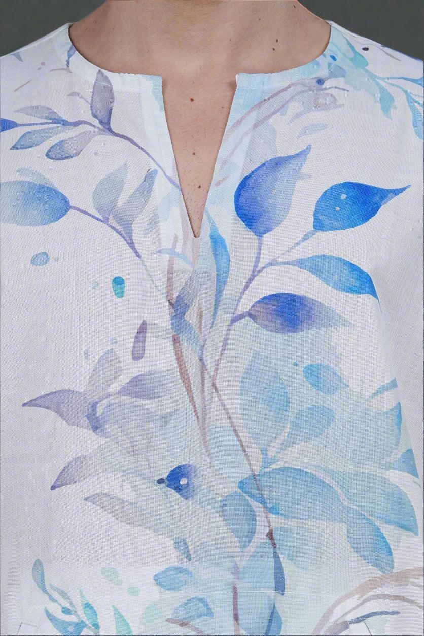 Floral Mist Kurta - Nirmal Online