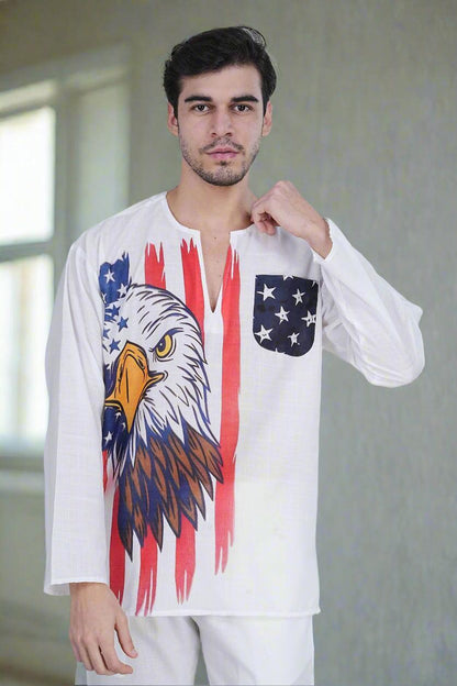Eagle Pride Kurta - Nirmal Online