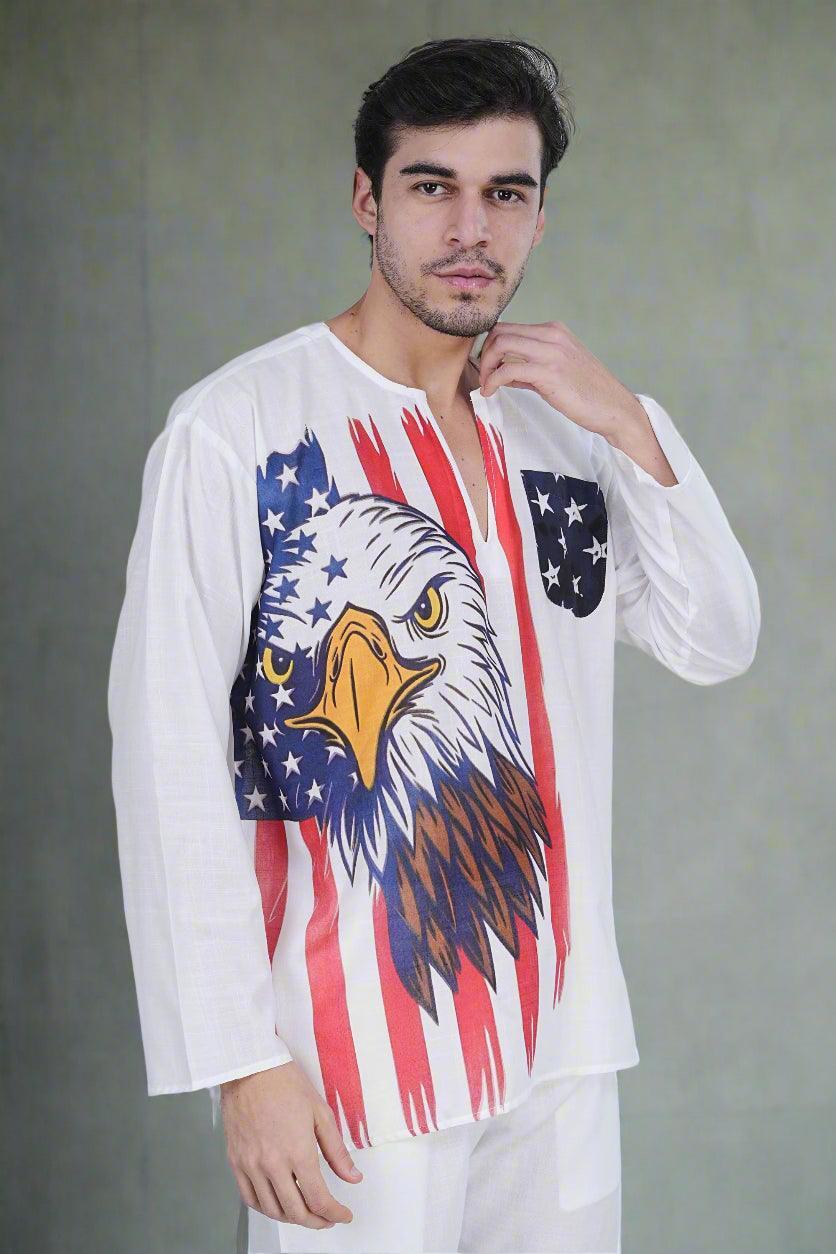 Eagle Pride Kurta - Nirmal Online