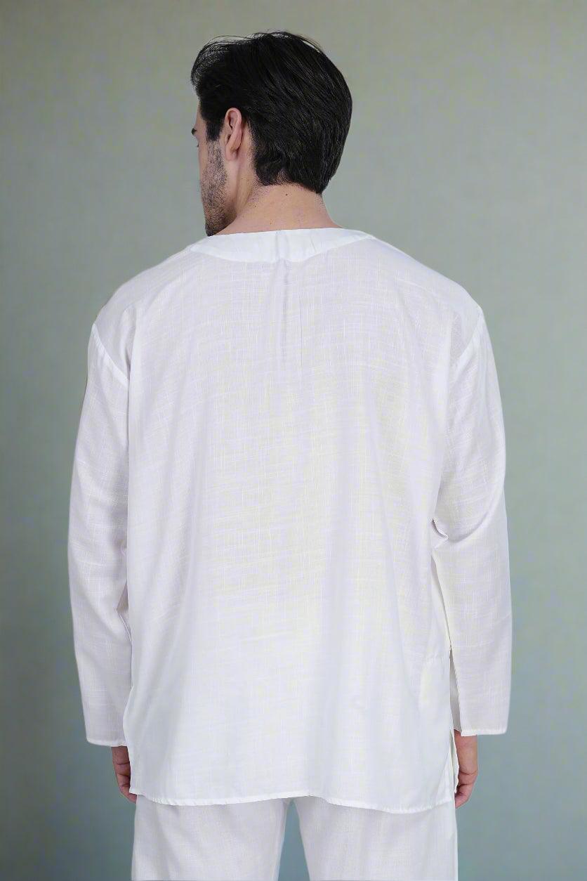 Regal Roar Lion Print Kurta - Nirmal Online