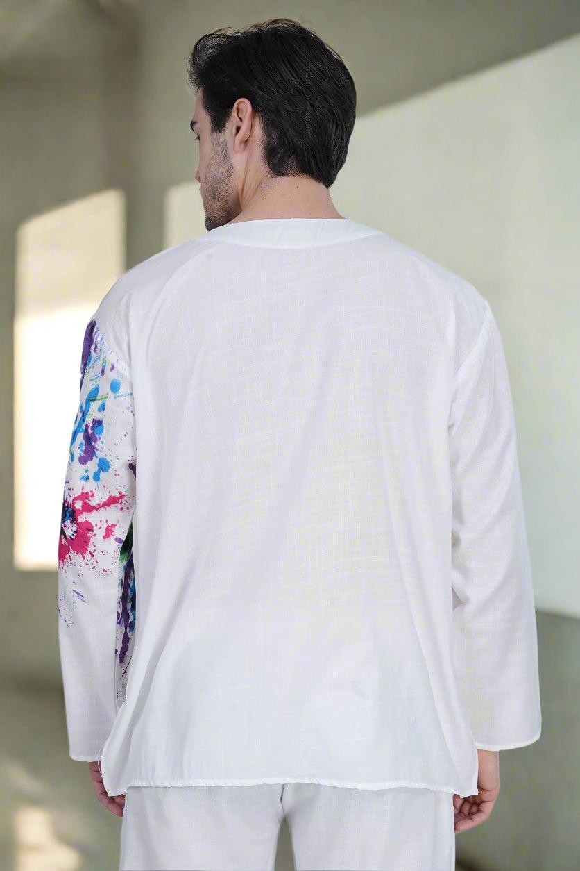 Inkflow Kurta - Nirmal Online