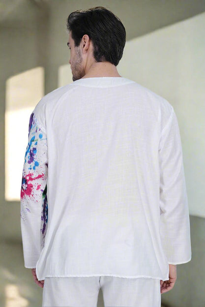 Inkflow Kurta - Nirmal Online