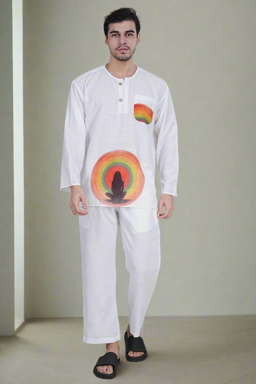 Chakra Glow Kurta - Nirmal Online