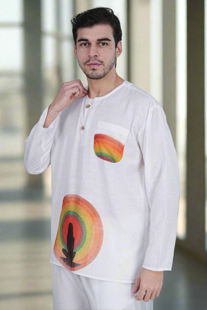 Chakra Glow Kurta - Nirmal Online