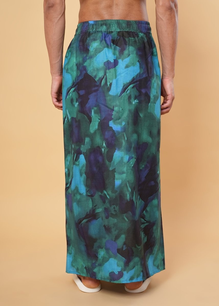 Abstract Aqua Pajamalungi