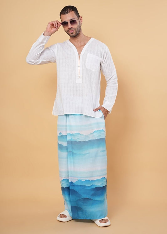 AQUA Print Pajamalungi