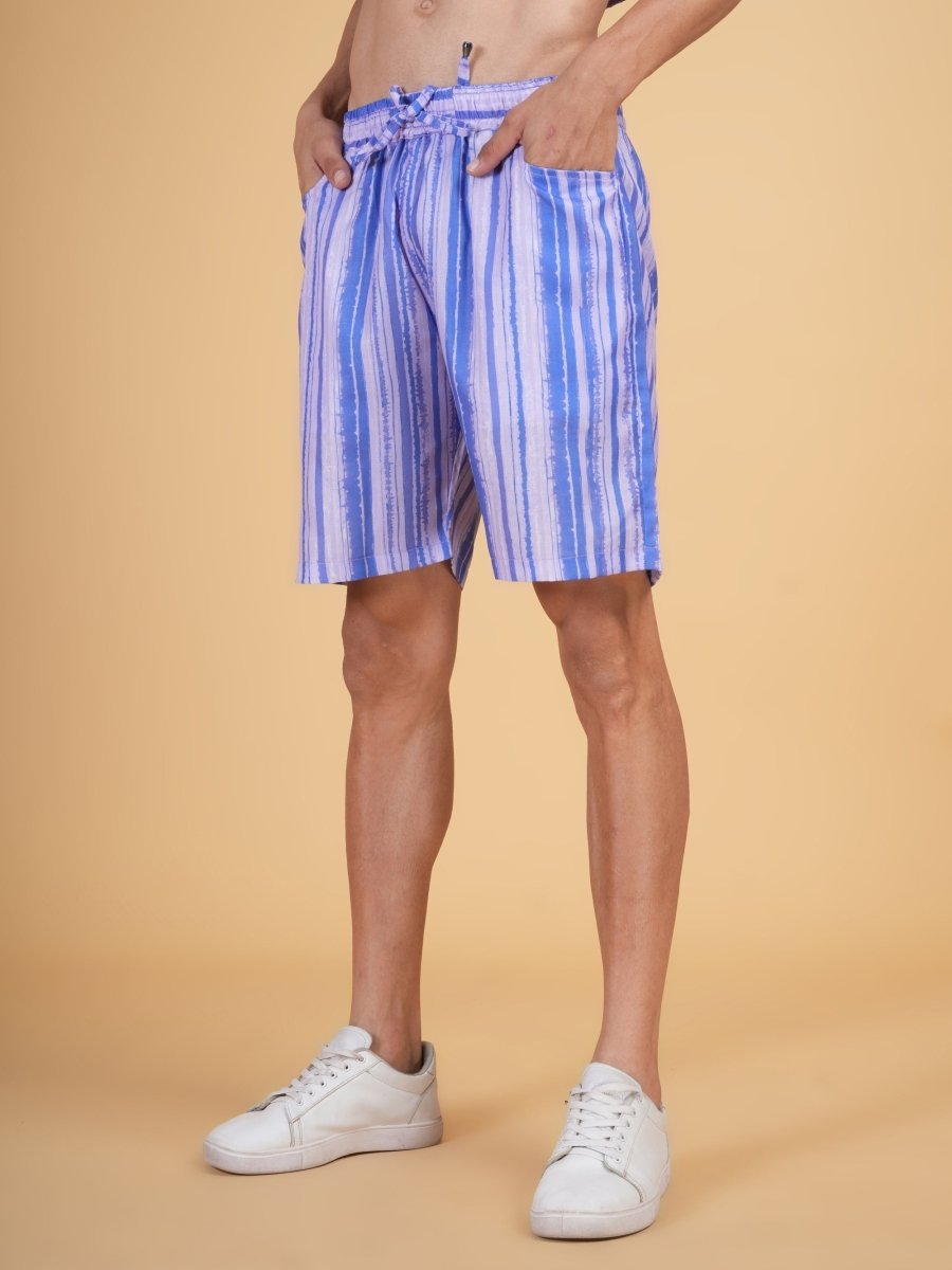 Indigo Bloom shorts