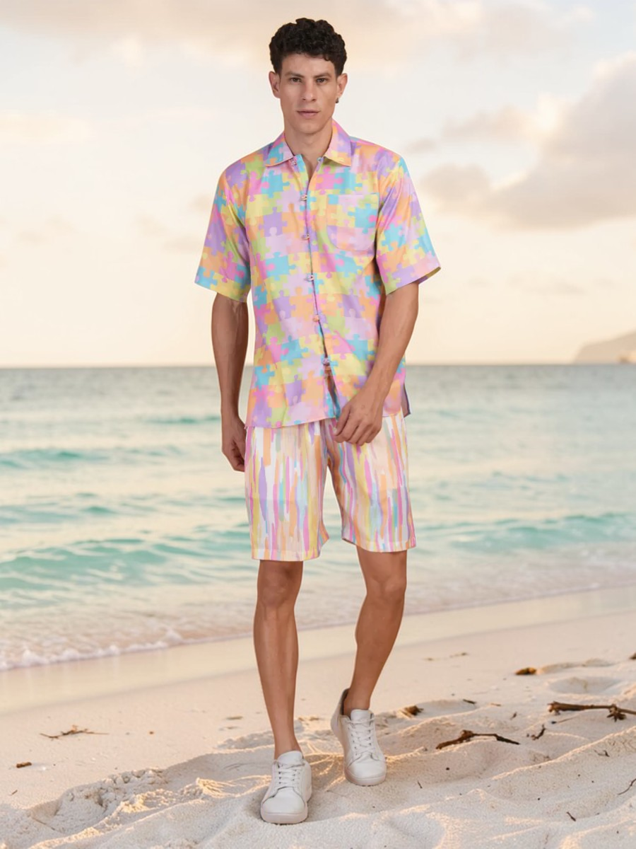 Pastel Puzzle Shirt