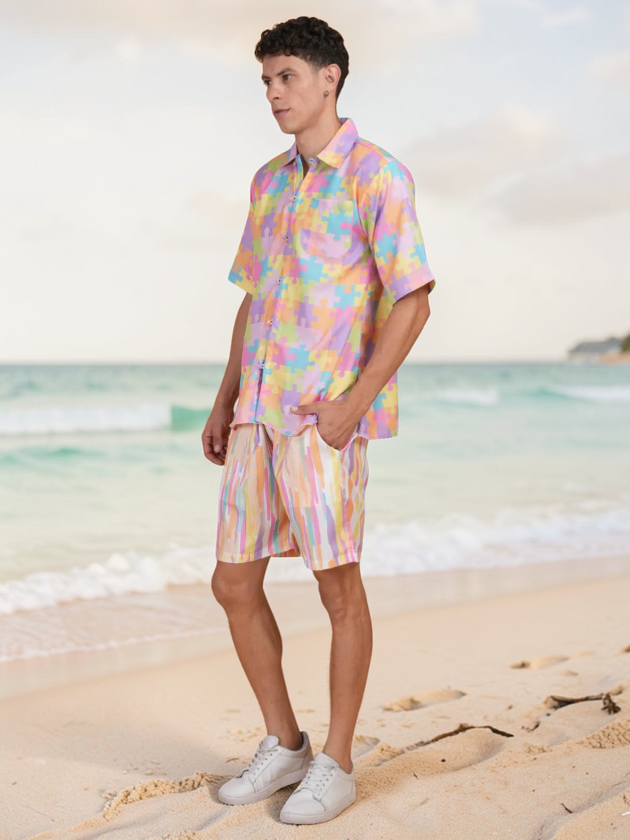 Pastel Puzzle Shirt