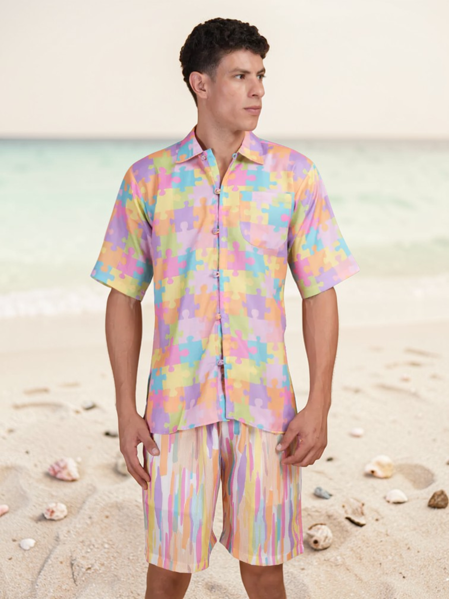 Pastel Puzzle Shirt