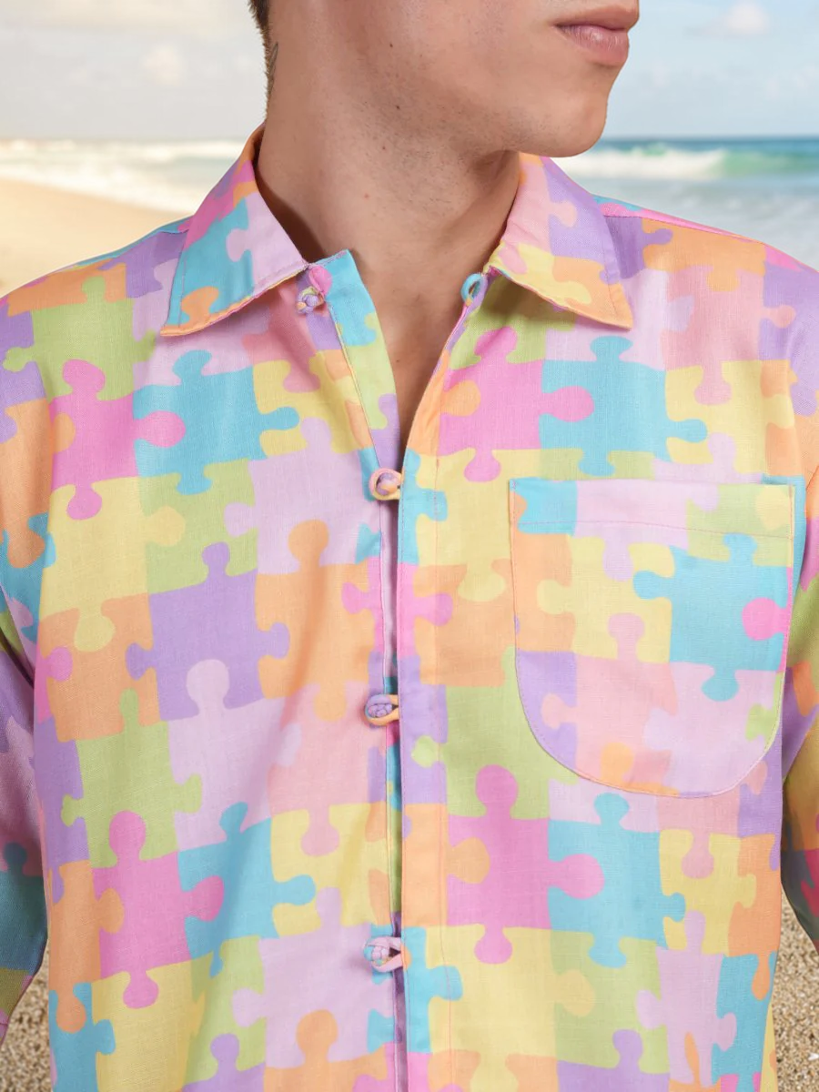 Pastel Puzzle Shirt