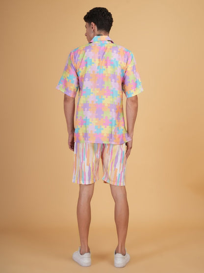 Pastel Puzzle Short