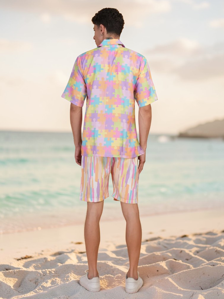 Pastel Puzzle Shirt