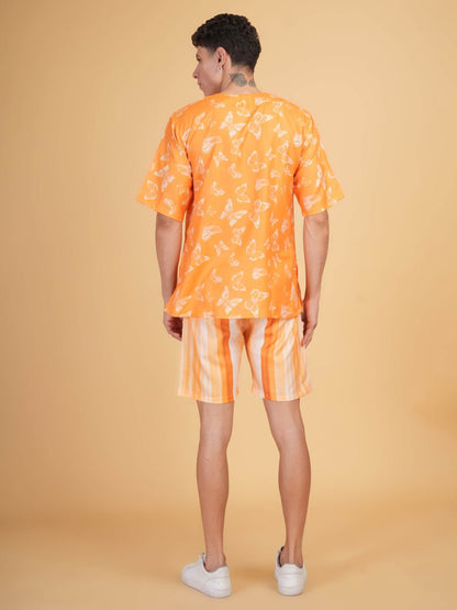 Butterfly Breeze Kurta&Short Set