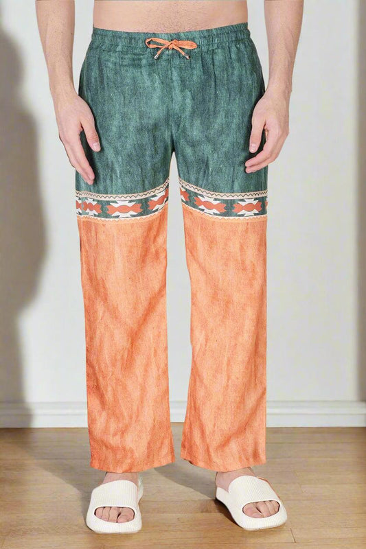 Rustic Boho Men's Pajama - Nirmal Online