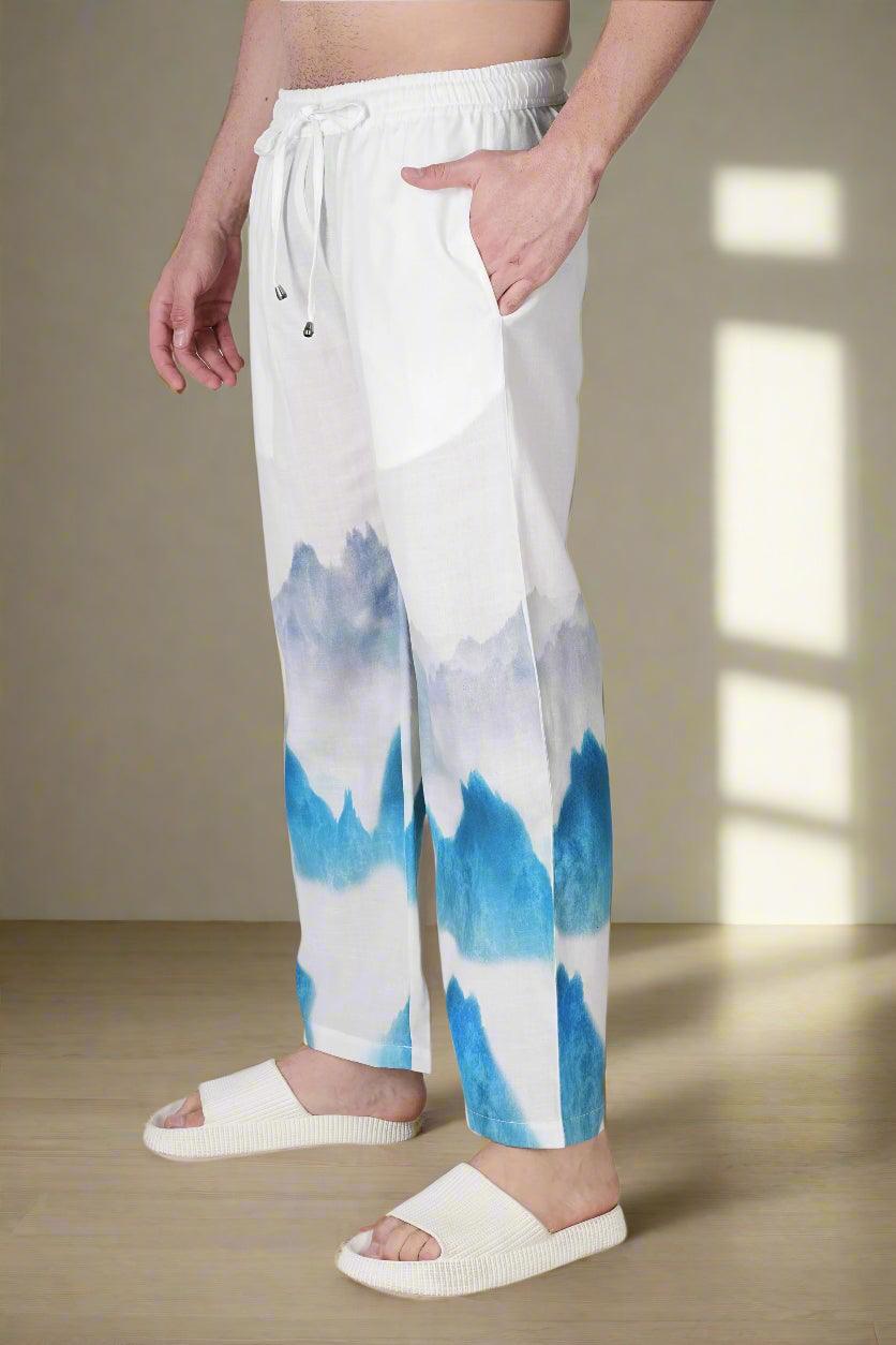 Arctic Mist Men's Pajama - Nirmal Online