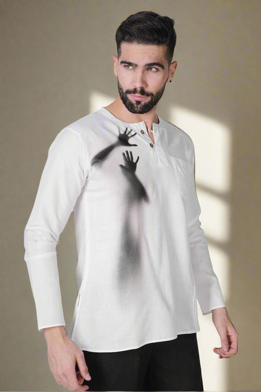 Shadow Embrace Kurta - Nirmal Online