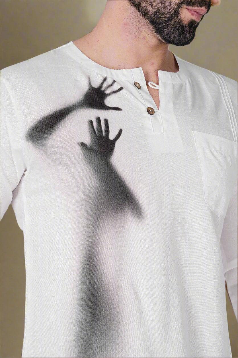 Shadow Embrace Kurta - Nirmal Online