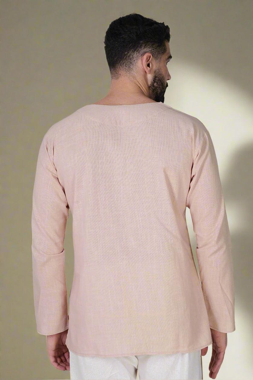 Blush Bloom Ensemble Kurta - Nirmal Online