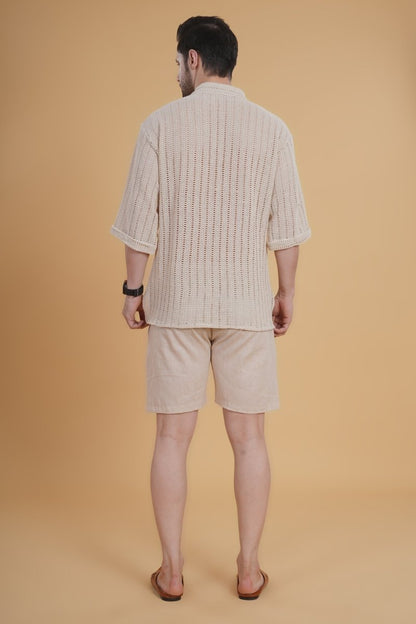 Breezy Mesh Crochet Top